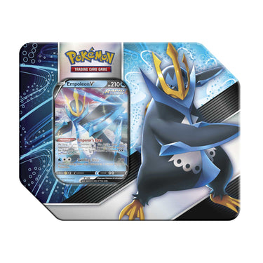 Pokémon TCG: V Strikers Tin (Empoleon V) - PokeRvmPokemon Tins